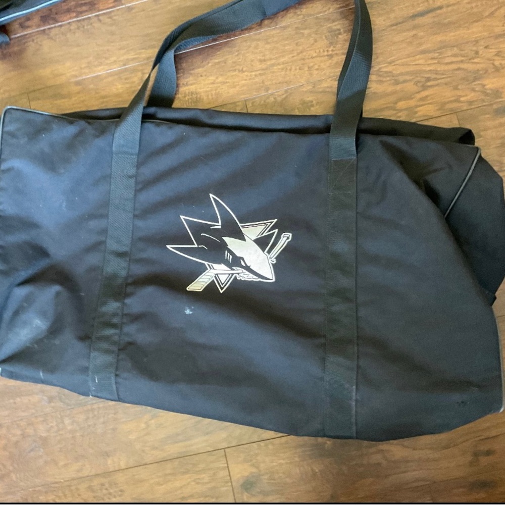 San Jose Sharks JRZ player bag